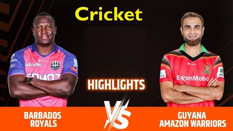 Barbados Royals vs Guyana Amazon Warriors Players