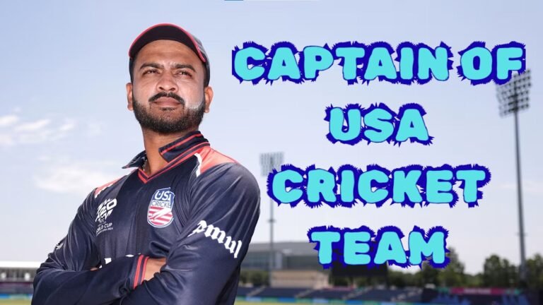 Captain of USA Cricket Team