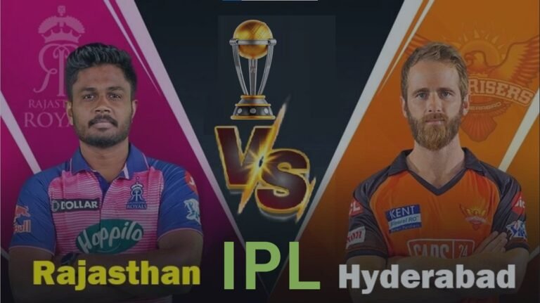 Sunrisers Hyderabad vs Rajasthan Royals Match Scorecard – Full Details & Highlights