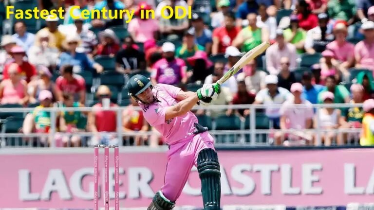 Fastest Century in ODI Cricket – Records, Players & Match Details
