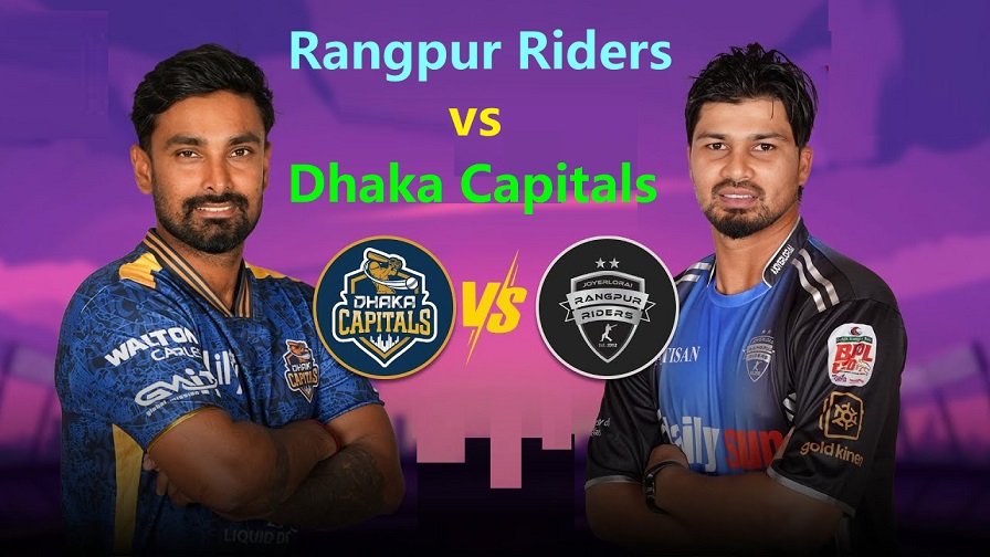 Rangpur Riders vs Dhaka Capitals Match Scorecard