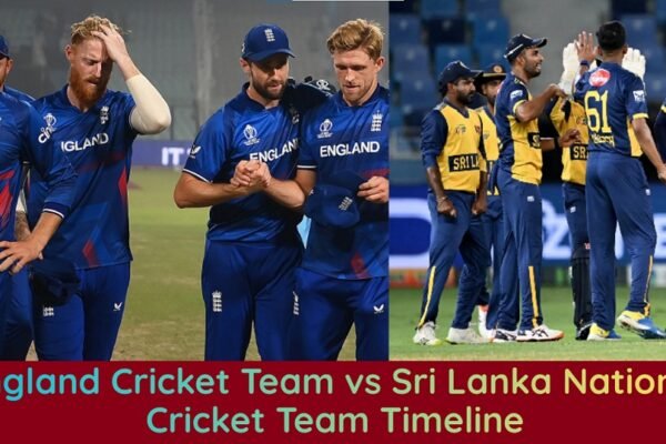 England Cricket Team vs Sri Lanka National Cricket Team Timeline
