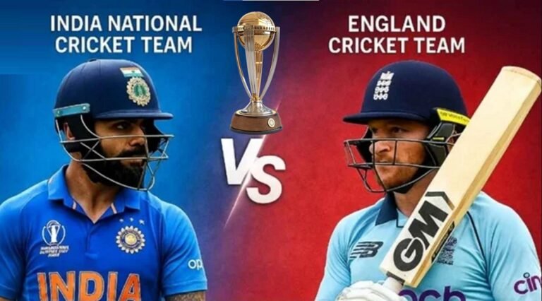 India National Cricket Team vs England Cricket Team Timeline | Full History & Records