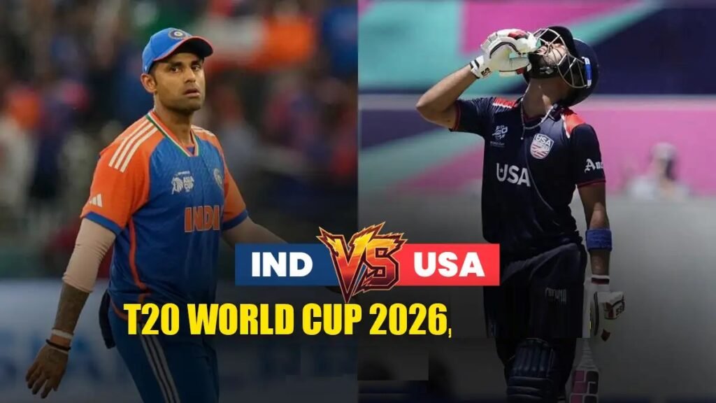 India vs USA T20 World Cup