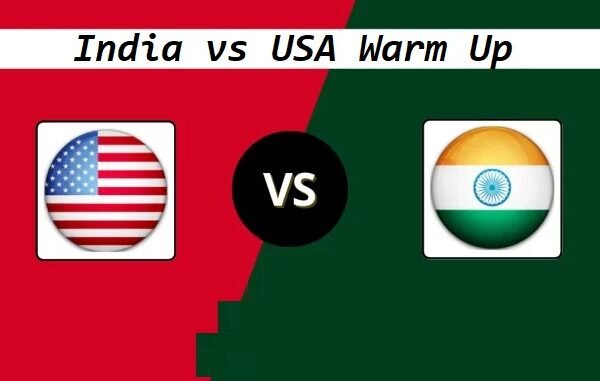 India vs USA Warm Up