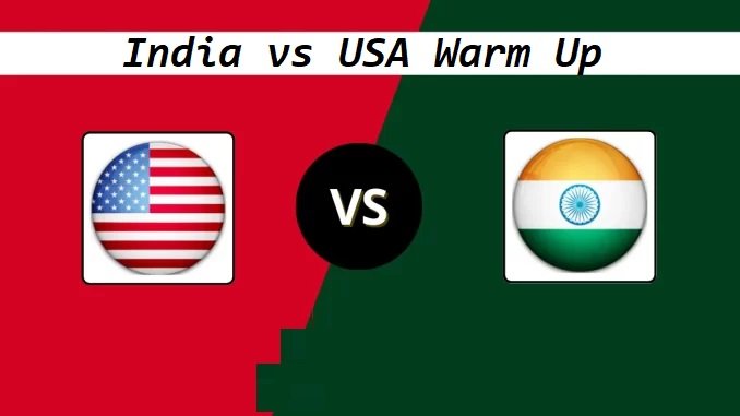 India vs USA Warm Up