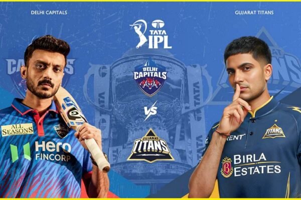 Delhi Capitals vs Gujarat Titans timeline