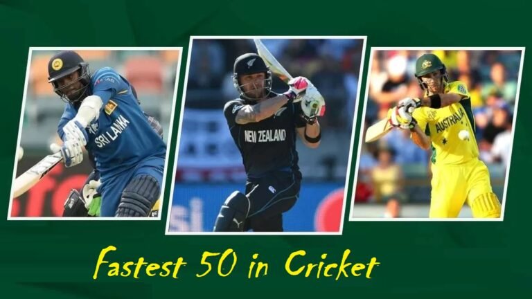 Fastest 50 in Cricket History