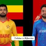 Zimbabwe National Cricket Team vs Afghanistan National Cricket Team Match Scorecard