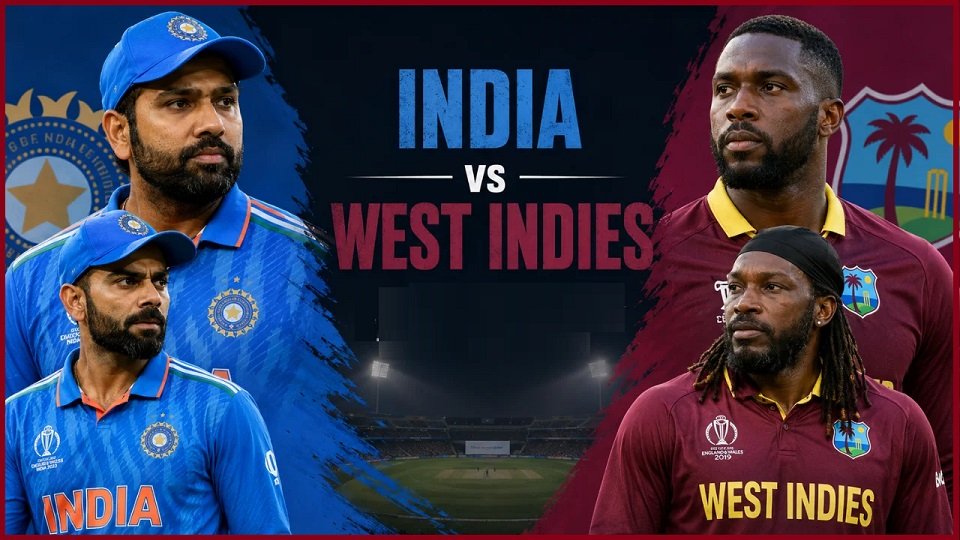 India National Cricket Team vs West Indies Cricket Team Timeline