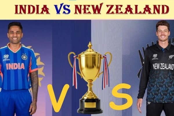 India National Cricket Team vs New Zealand National Cricket Team match scorecard
